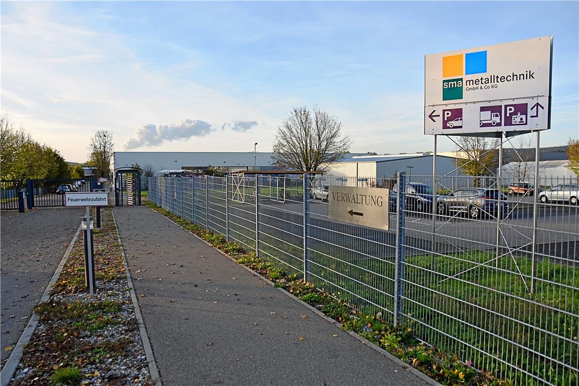 Backnanger Firma SMA stellt Antrag auf Insolvenz Der SMA-Standort Backnang hat derzeit etwa 330 Beschäftigte. Die Löhne und Gehälter sind bis Ende des Jahres gesichert. Foto: Tobias Sellmaier