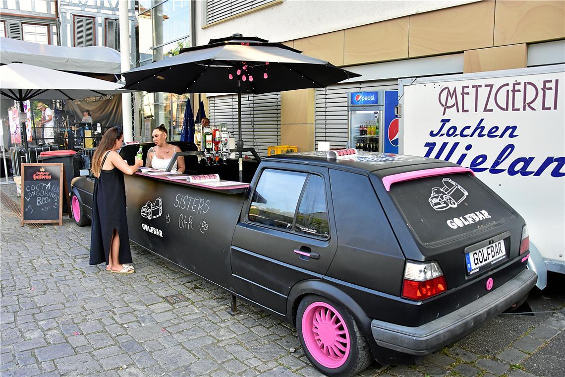 Der Sonntag auf dem 54. Backnanger Straßenfest.