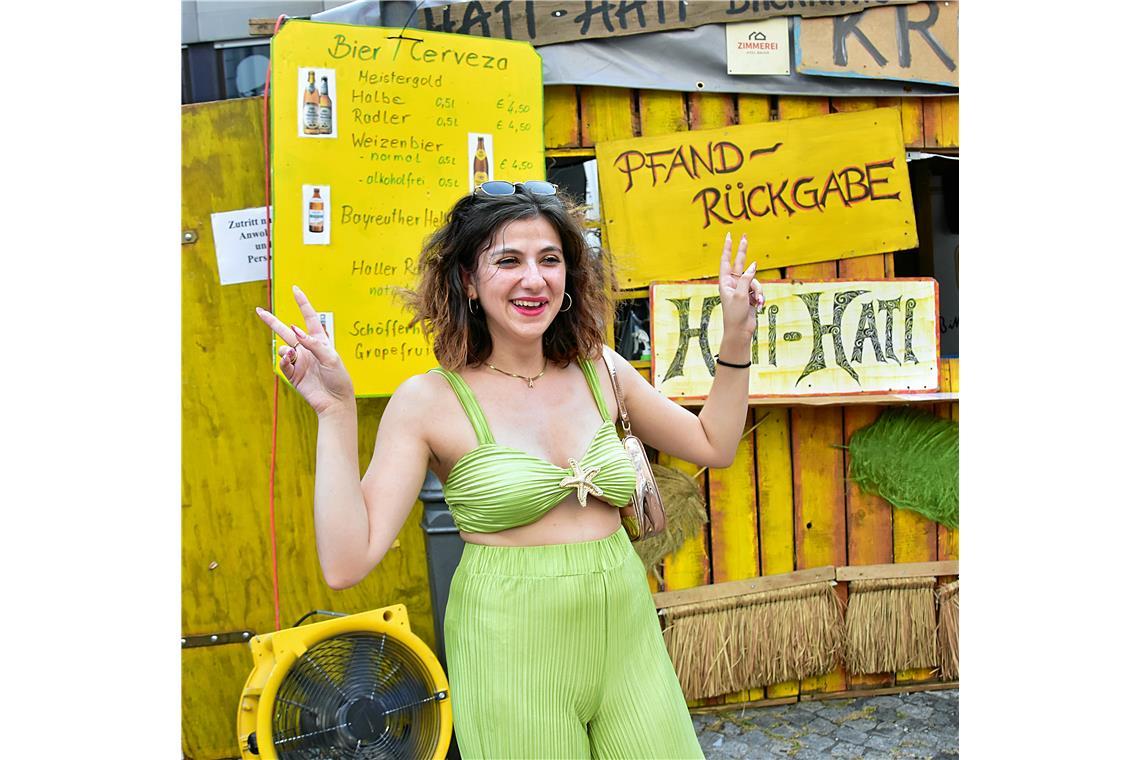 Der Sonntag auf dem 54. Backnanger Straßenfest.