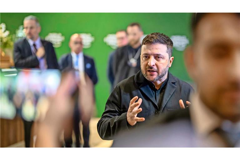 Der sonst so dankbare ukrainische Präsident Selenskyj findet  klare Worte an seine Verbündeten.