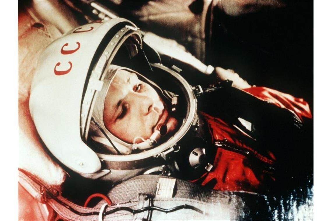 Der Weg zum Mond: Vor 50 Jahren landeten die ersten Menschen Der sowjetische Kosmonaut Juri Gagarin, kurz vor dem Start zum ersten bemannten Weltraumflug vom Weltraumbahnhof Baikonur aus. Foto: Lehtikuva/Archiv
