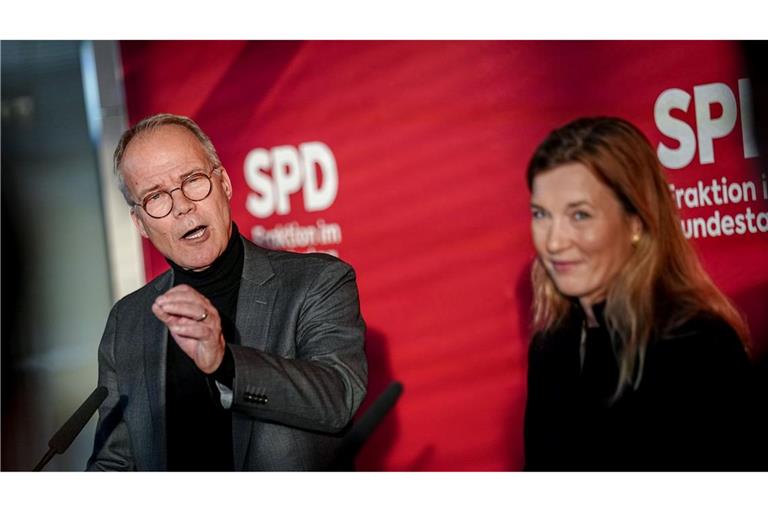 Der SPD-Fraktionsvorsitzende Matthias Miersch lobt die diplomatischen Fortschritte in den Ukraine-Gesprächen.