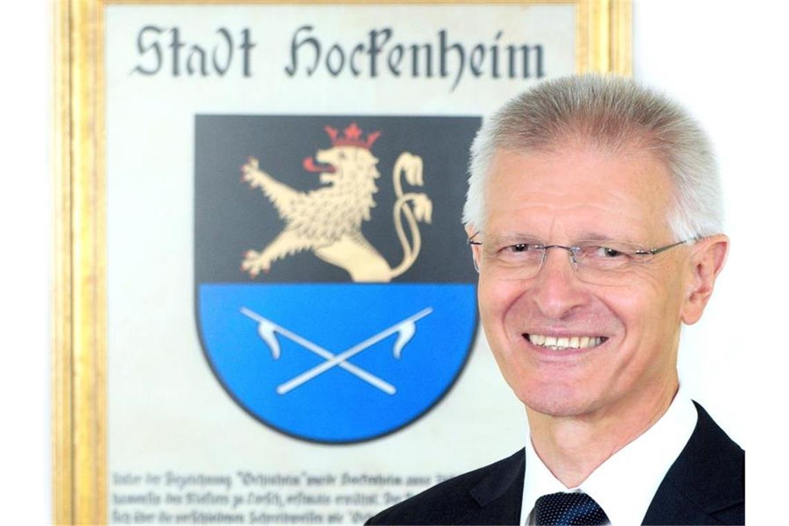 Unbekannter attackiert Oberbürgermeister von Hockenheim Der SPD-Kommunalpolitiker Dieter Gummer steht seit 2004 an der Rathausspitze in Hockenheim. Foto: Dany Schleicher/Stadtverwaltung Hockenheim