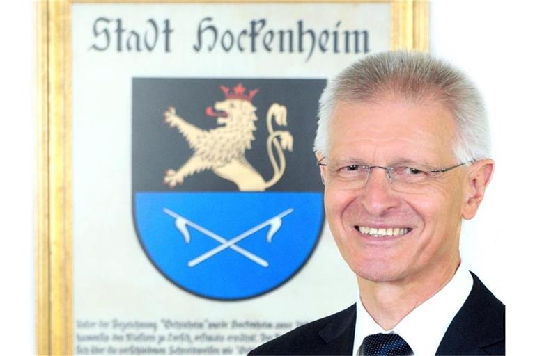 Der SPD-Kommunalpolitiker Dieter Gummer steht seit 2004 an der Rathausspitze in Hockenheim. Foto: Dany Schleicher/Stadtverwaltung Hockenheim