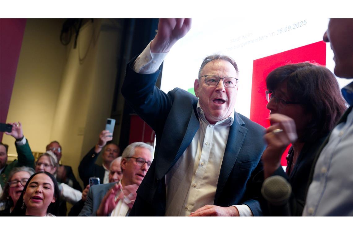 Der SPD-Politiker Torsten Burmester ist neuer OB in Köln.
