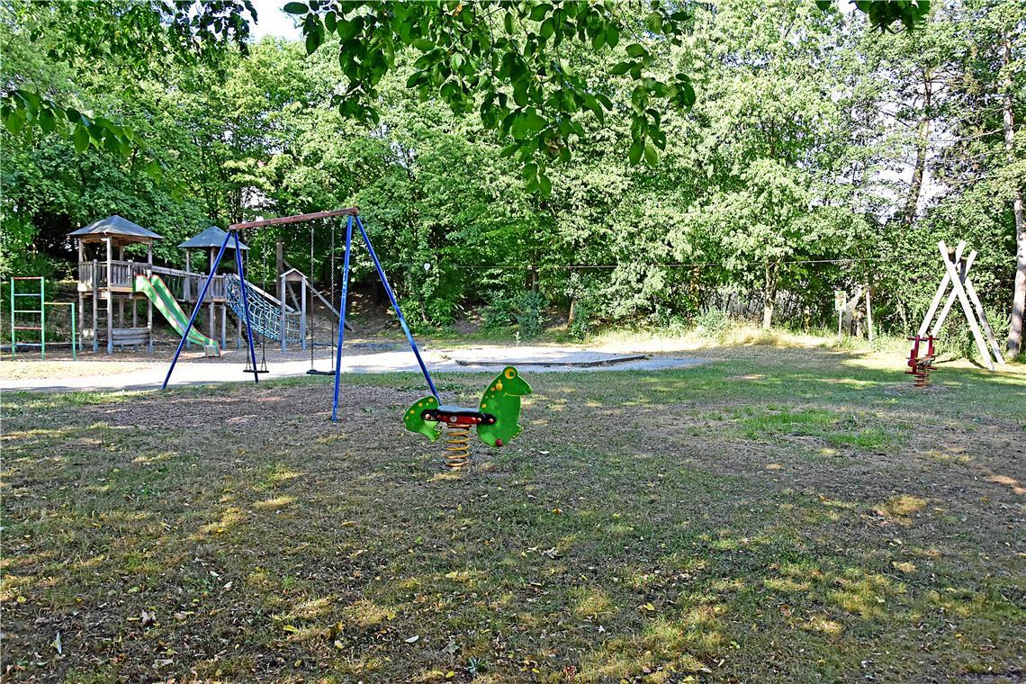 Der Spielplatz Wefzgenhölzle in Weissach im Tal. Archivfoto: Tobias Sellmaier