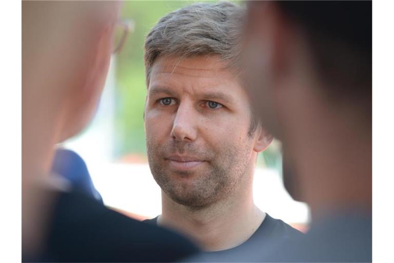 Der Sportvorstand des VfB Stuttgart, Thomas Hitzlsperger. Foto: Maximilian Haupt/Archivbild