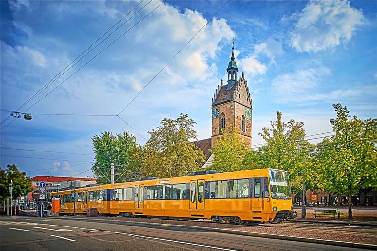 Der Stadtbahnverkehr musste vorübergehend eingestellt werden. Symbolfoto: VVS