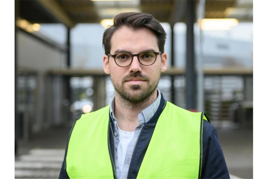 Ufo-Mitglieder stimmen für Streiks bei der Lufthansa Der stellvertretende Ufo-Vorsitzende Daniel Flohr. Foto: Silas Stein/dpa