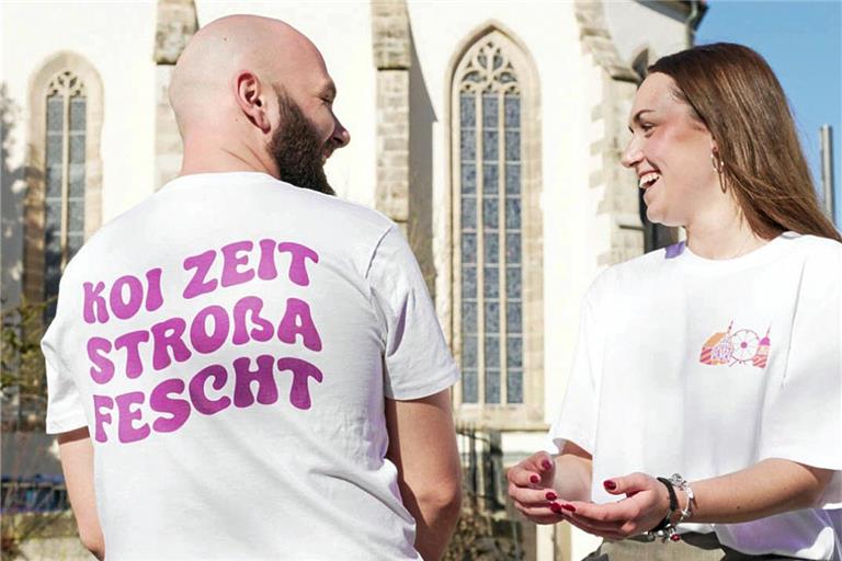 Der Straßenfest-Merch wurde in diesem Jahr erweitert. Archivfoto: Festivalbüro Backnang