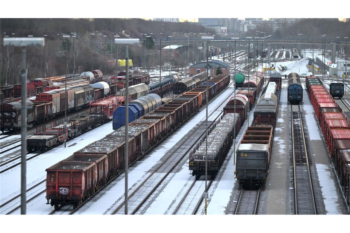Der Streik stört laut DB Cargo die Industrie-Lieferketten nachhaltig.