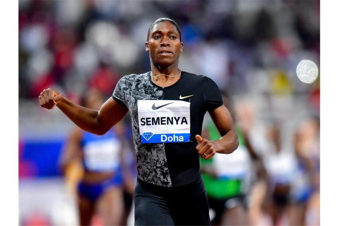 WM-Aus für Semenya: IAAF begrüßt Gerichtsentscheidung Der Streit um die Hormonwerte von Caster Semenya ist noch nicht beendet. Foto: Nikku/XinHua