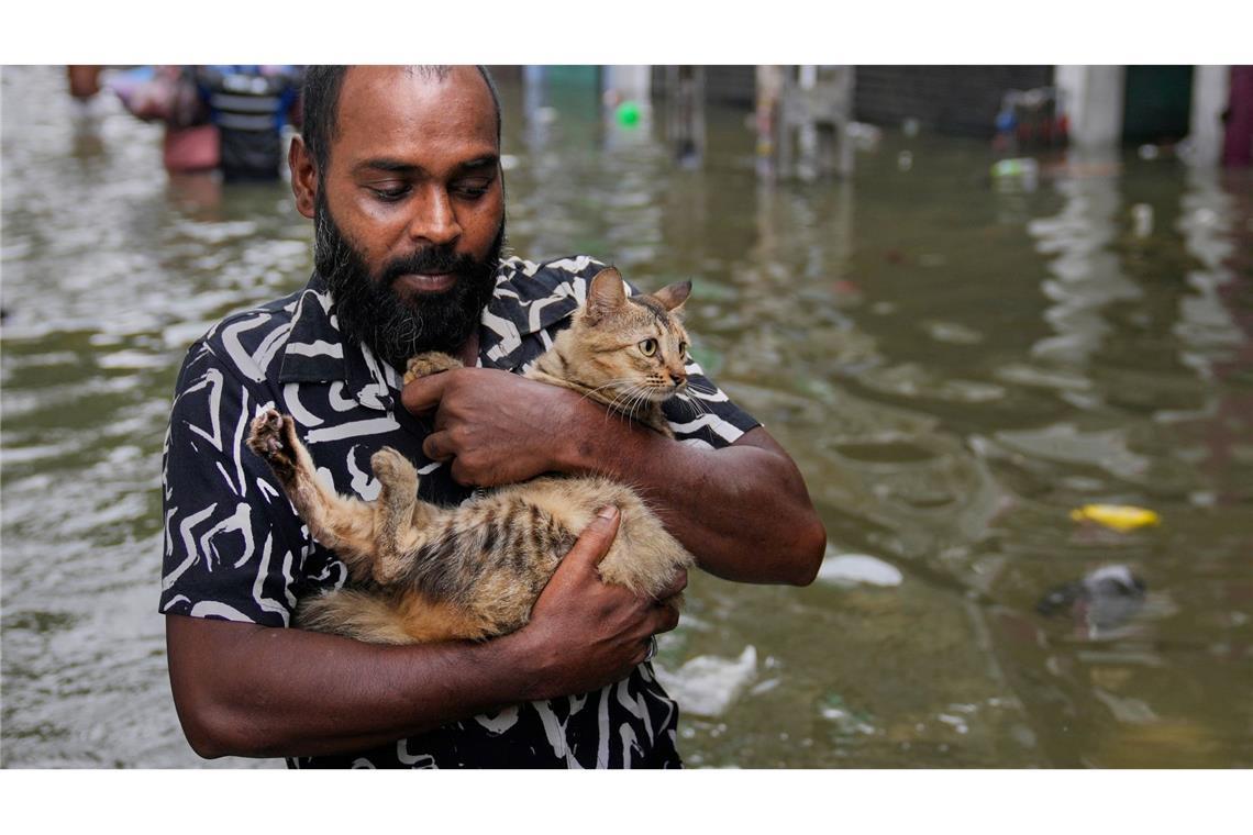 Der Sturm hatte in Teilen des Inselstaats heftige Regenfälle ausgelöst.