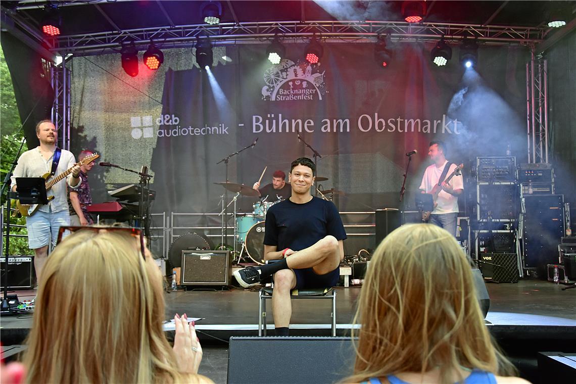 Der Stuttgarter Kevin Schäfer startete als Achter.