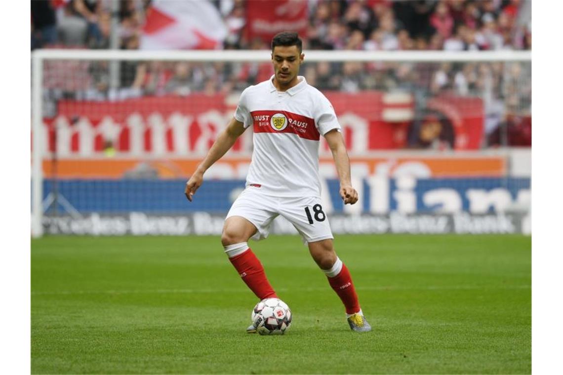 Der Stuttgarter Ozan Kabak wird mit dem FC Bayern in Verbindung gebracht. Foto: Marijan Murat