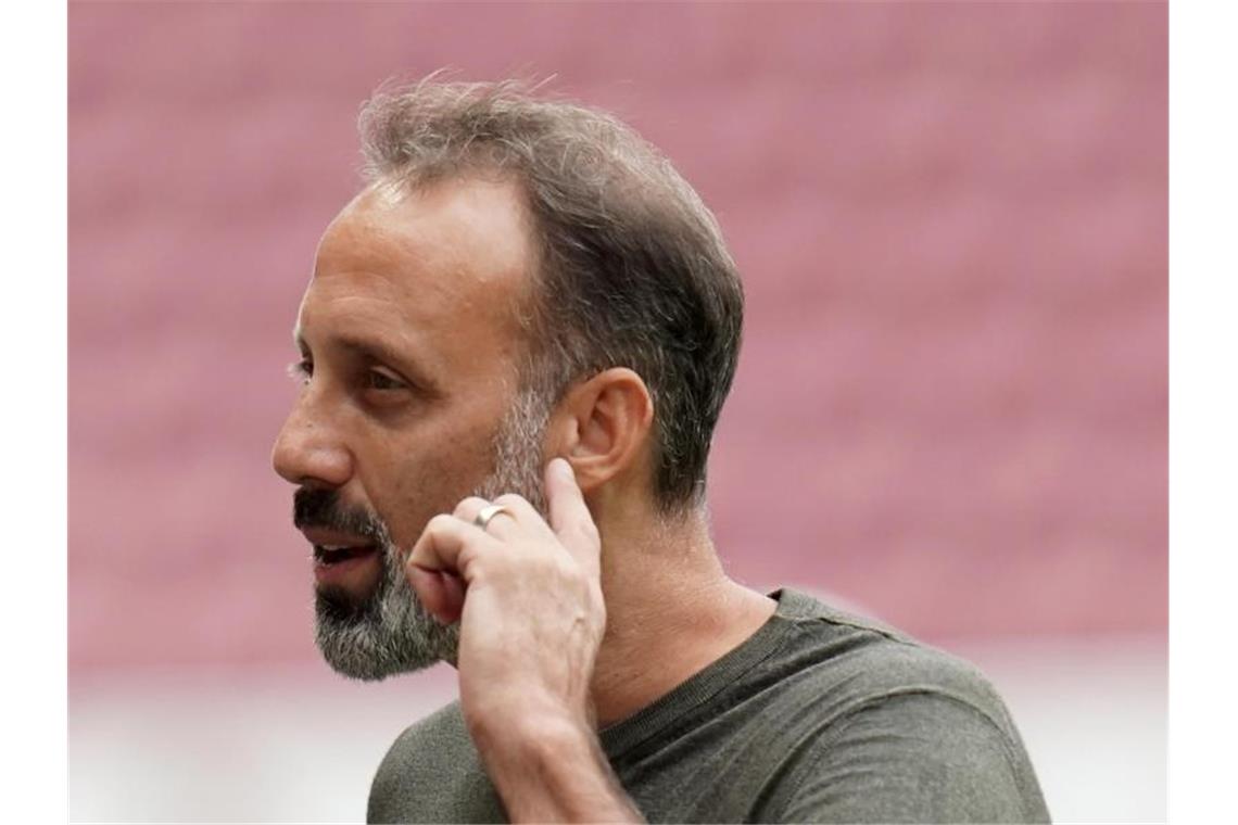 „Wir sind jetzt angekommen“: VfB veredelt Start gegen Bayer Der Stuttgarter Trainer Pellegrino Matarazzo. Foto: Thomas Frey/dpa/Archivbild