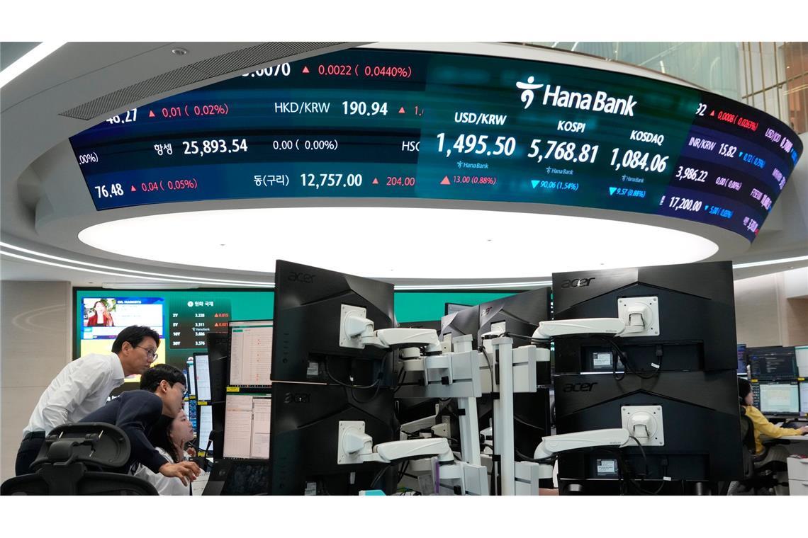 Der südkoreanische Leitindex Kospi steigt den zweiten Tag in Folge.