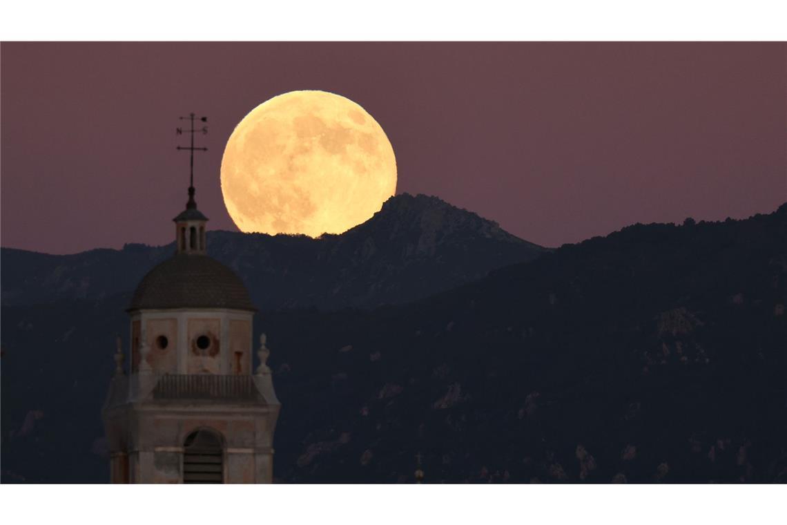 Supermond leuchtet am Himmel – die besten Bilder