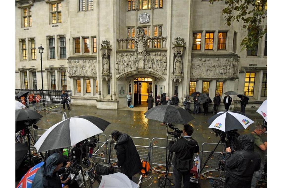 Supreme Court: Parlaments-Zwangspause ist rechtswidrig Der Supreme Court in London. Foto: Kirsty O'connor/PA Wire