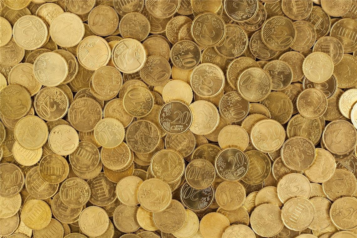 Münzautomat in Backnang aufgebrochen Der Täter konnte ein Säckchen Münzgeld entwenden. Symbolfoto: H. Strauss/Pixabay