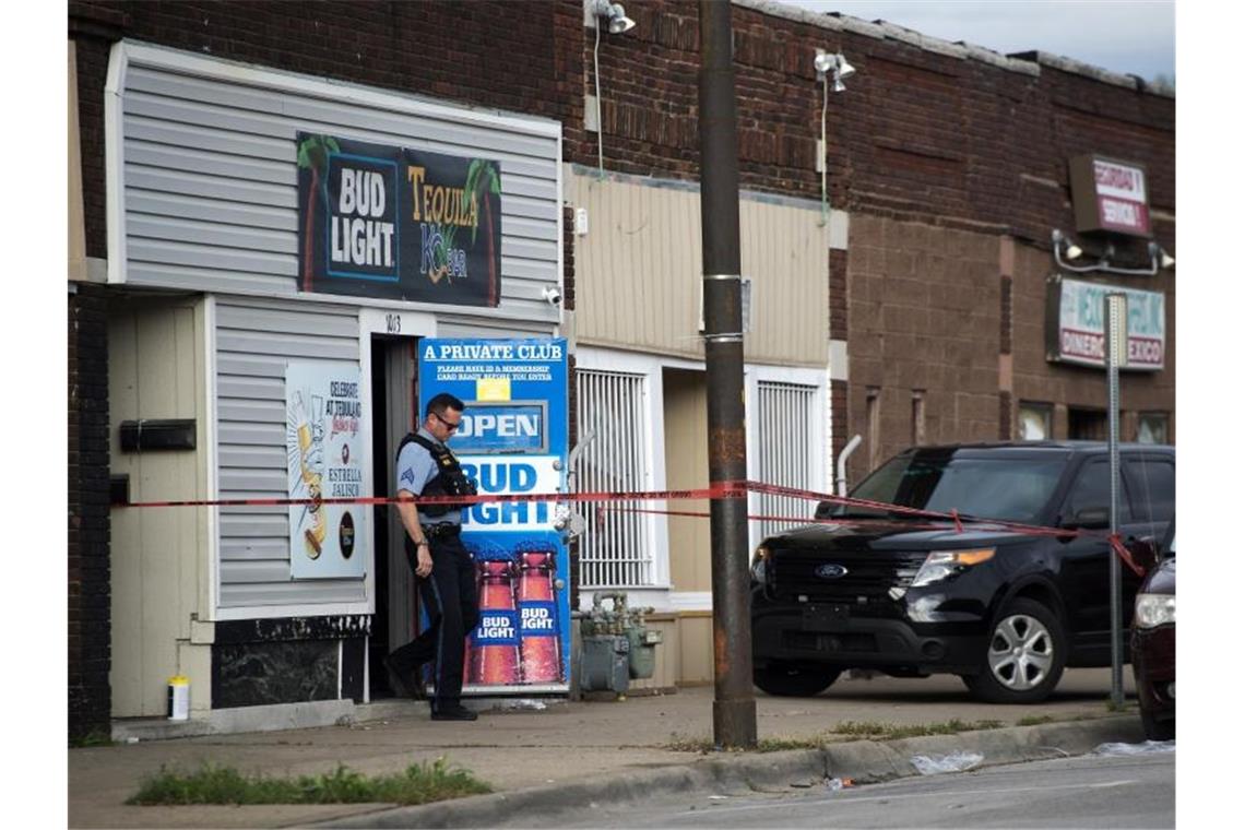 Der Tatort, der schrecklichen Tat: die Tequila KC Bar. Foto: Tammy Ljungblad/The Kansas City Star/AP/dpa