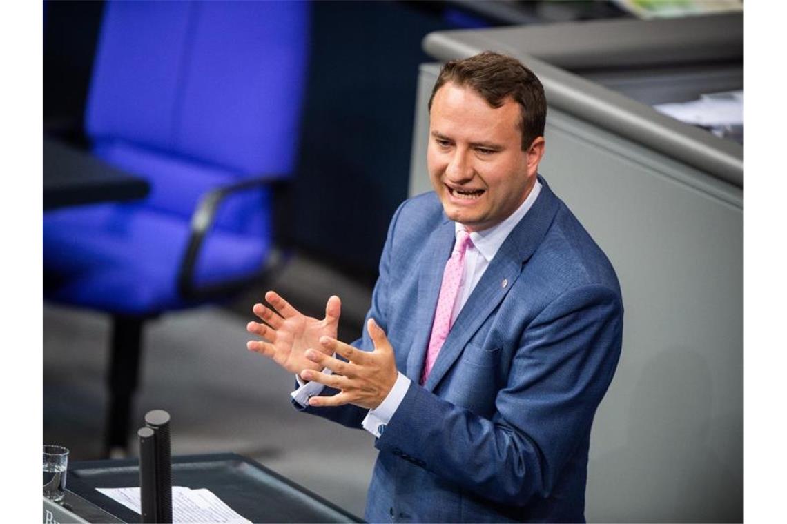 Der Thüringer CDU-Bundestagsabgeordnete Mark Hauptmann legt nach Lobbyismus-Vorwürfen sein Mandat mit sofortiger Wirkung nieder. Foto: Arne Immanuel Bänsch/dpa