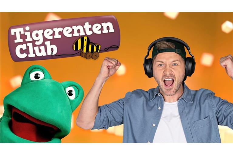 Der Tigerenten Club, hier mit Moderator Johannes Zenglein und dem heimlichen Star Günter Kastenfrosch, ist seit 1996 auf Sendung. Es ist die zweitälteste Show des SWR.