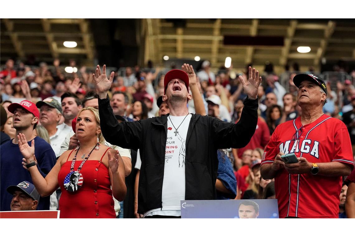 Der Tod Kirks hat die amerikanische Rechte tief erschüttert.