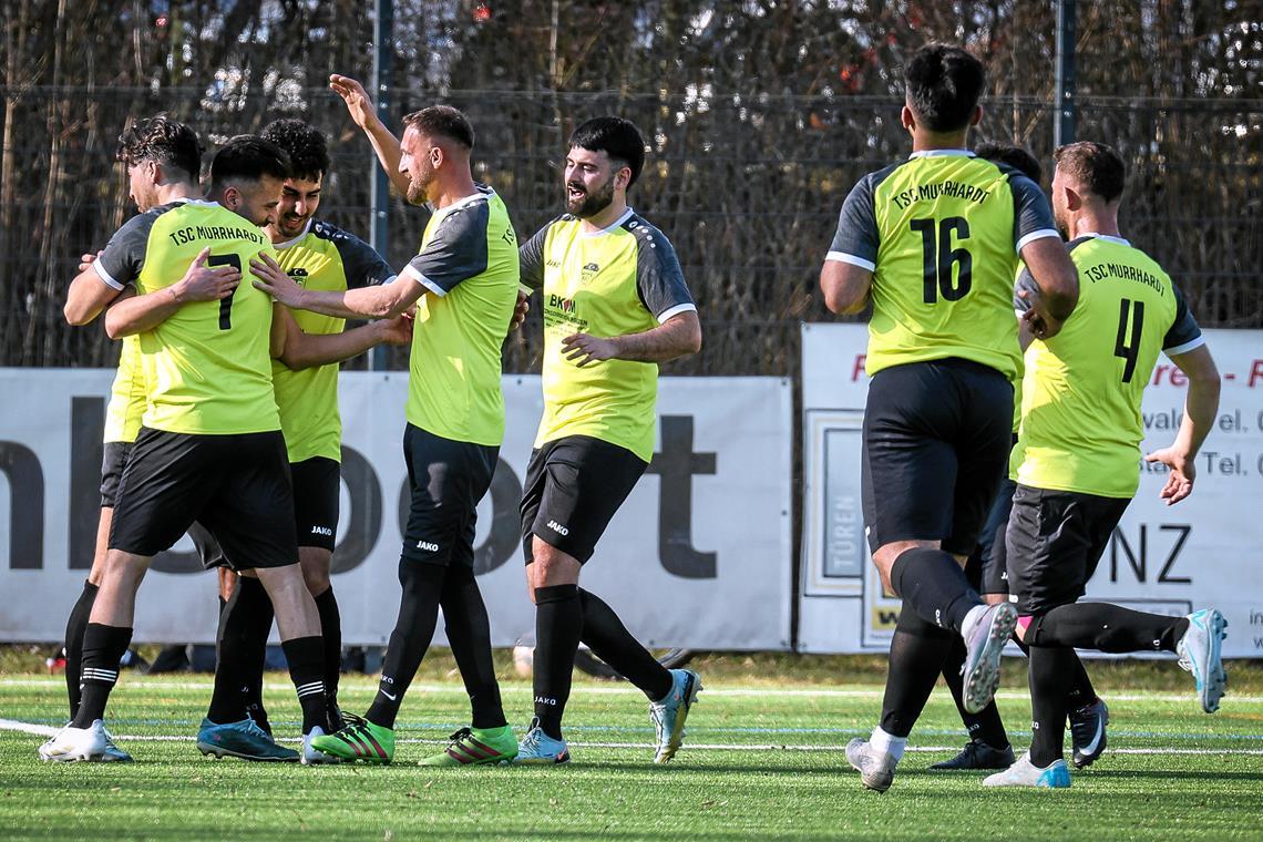 Fußball-Kreisliga A 2: Nachbarschaftsduell und Abstiegskampf Der TSC Murrhardt will in Sulzbach jubeln und sich mit dem zweiten Sieg in Folge aus dem Tabellenkeller verabschieden. Archivfoto: Alexander Becher
