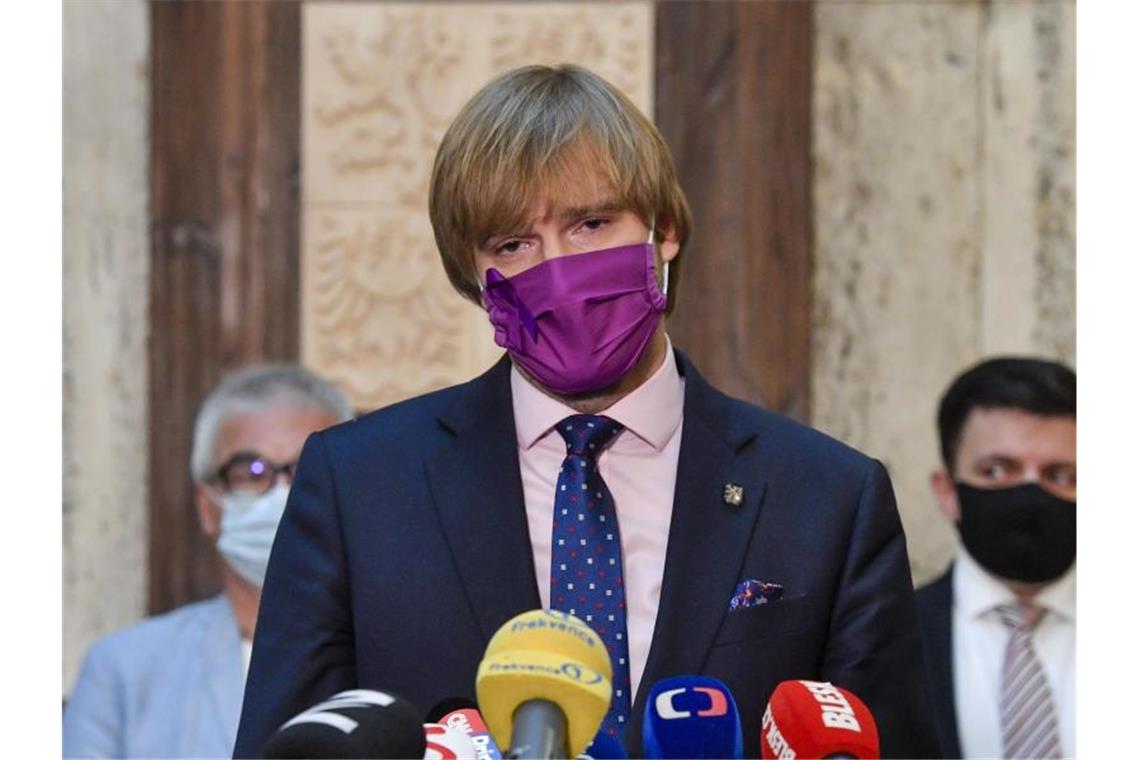 Der tschechische Gesundheitsminister Adam Vojtech ist angesichts steigender Corona-Infektionszahlen zurückgetreten. Foto: Simanek Vit/CTK/AP/dpa