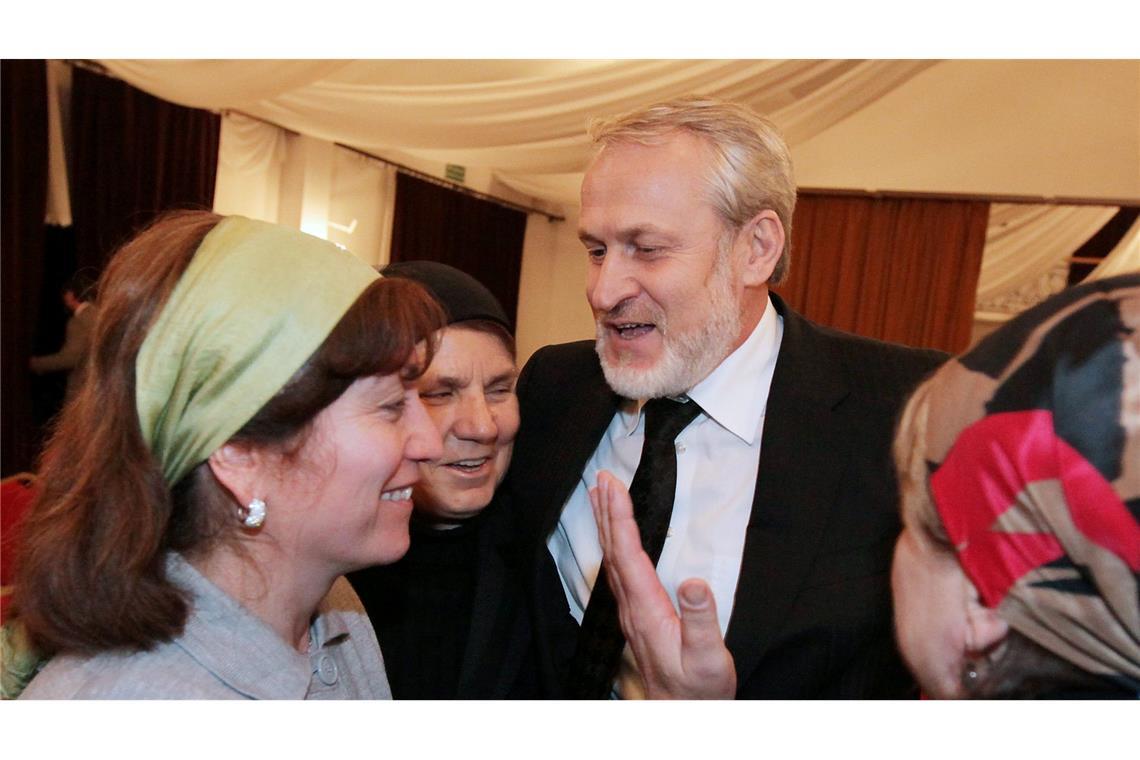 Der tschetschenische Separatistenführer Achmed Sakajew ist von Russland als Terrorist zur Fahndung ausgeschrieben. (Archivbild)