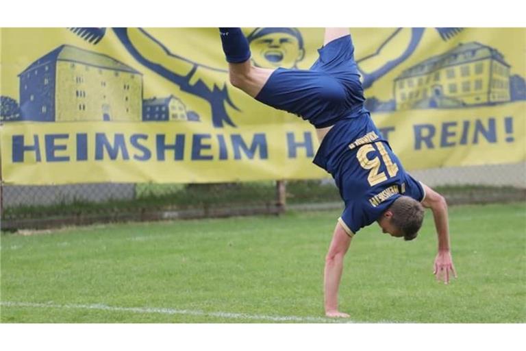 Der TSV Heimsheim ist gut drauf: Der Bezirksligist überzeugte in der Vorbereitung durch starke Leistungen und gute Ergebnisse gegen Landesligisten - im Foto Heiko Krannich