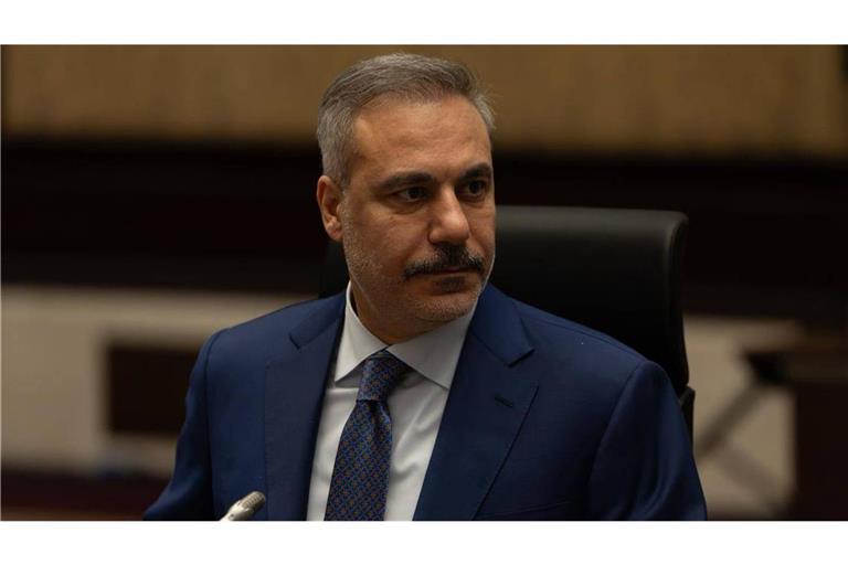 Der türkische Außenminister Hakan Fidan