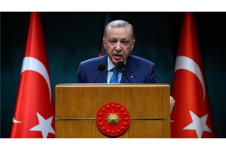 Der türkische Präsident Recep Tayyip Erdogan