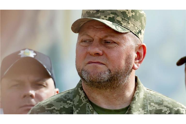 Der ukrainische Ex-Oberbefehlshaber Walerij Saluschnyj hat einen Bericht der New York Times über die Planung von ukrainischen Militäroperationen im hessischen Wiesbaden bestätigt. (Archivbild)
