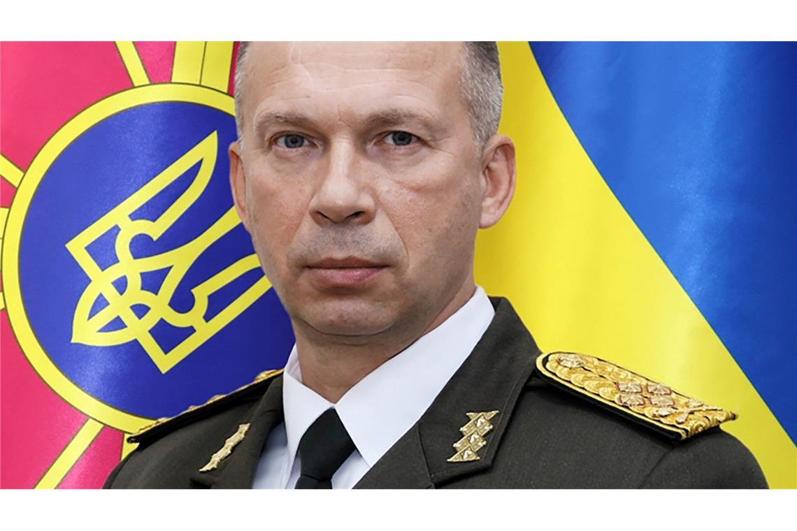 Syrskyj: Neue russische Offensive hat "faktisch" begonnen Der ukrainische Oberbefehlshaber, Olexander Syrskyj, sieht eine russische Offensive in den Gebieten Charkiw und Sumy bereits im Gange. (Archivbild)