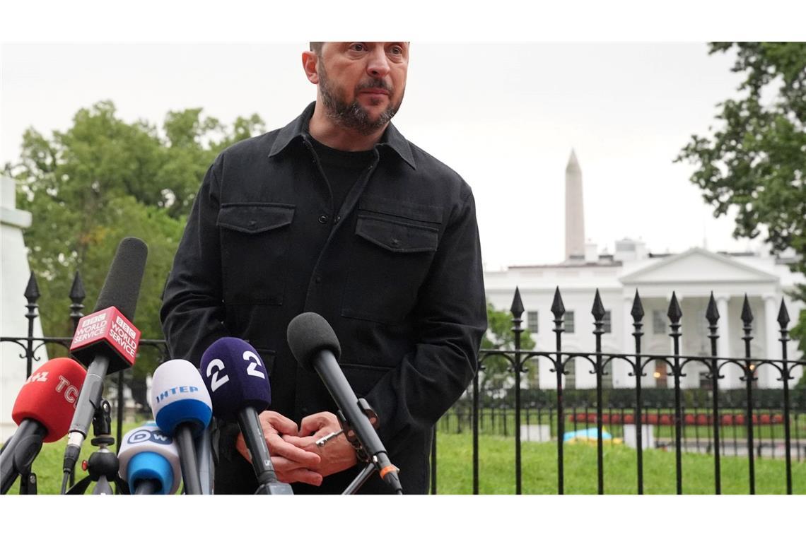 Der ukrainische Präsident erklärte sich zu Verhandlungen ohne Vorbedingungen bereit.
