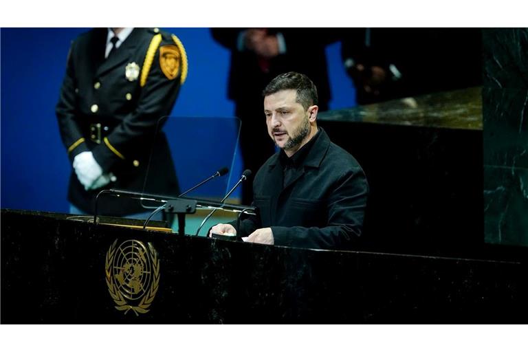 Der ukrainische Präsident setzte sich für die internationale Unterstützung Moldaus ein.