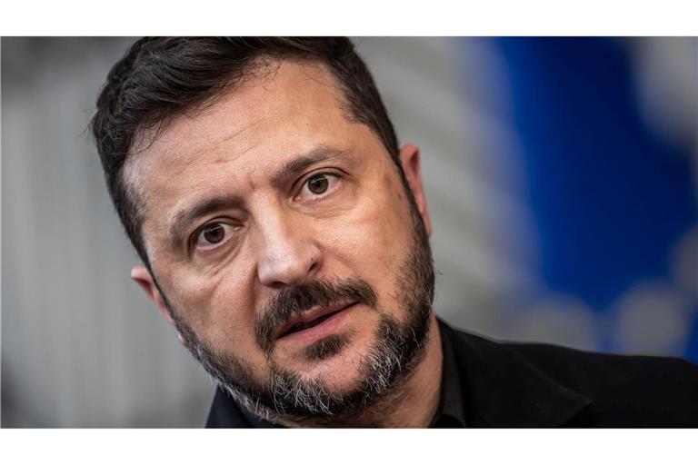 Der ukrainische Präsident spricht von zwei getroffenen russischen Raffinerien in einer Nacht. (Archivbild)