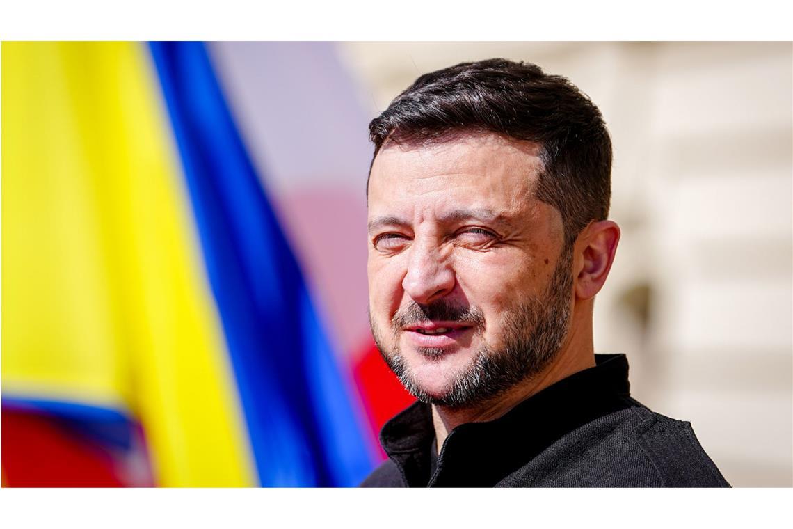 Selenskyj: Kein Verbot für Verhandlungen mit Putin für mich Der ukrainische Präsident Wolodymyr Selenskyj