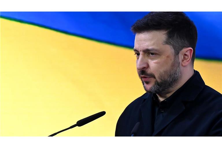 Der ukrainische Präsident Wolodymyr Selenskyj warnt vor einem neuen schweren Angriff Russlands. (Archivbild)