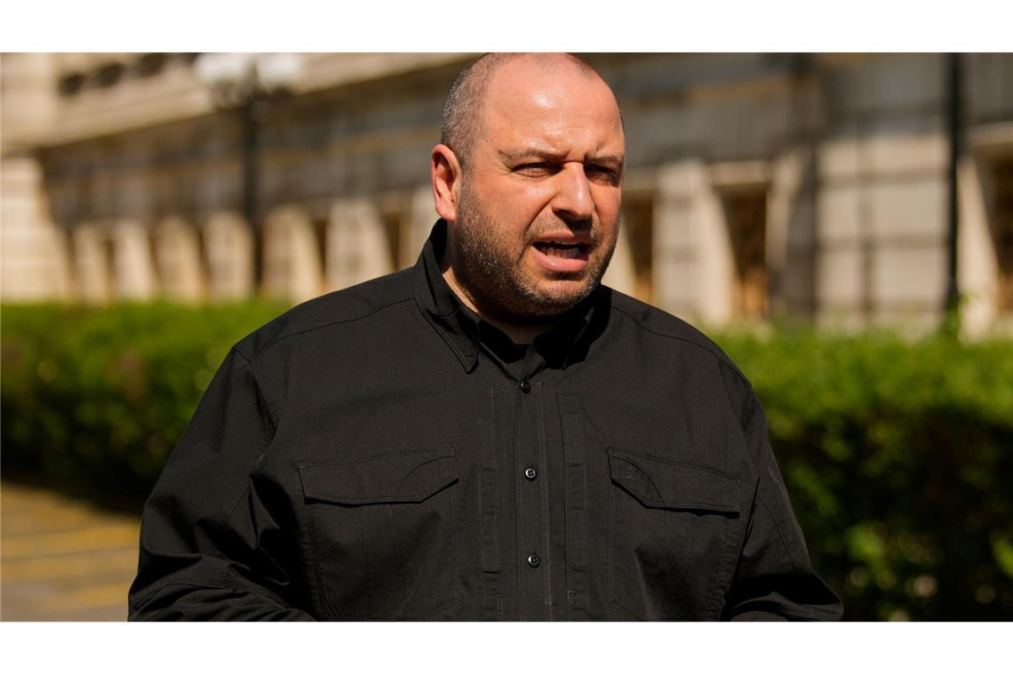 Der ukrainische Verhandlungsführer Rustem Umjerow warnte vor überzogenen Erwartungen an die Friedenverhandlungen in Genf. (Archivbild)