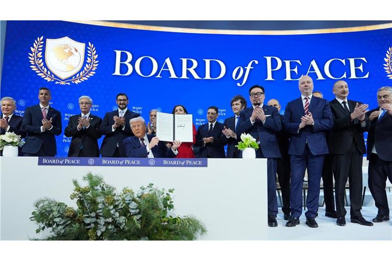 Der umstrittene "Friedensrat" von US-Präsident Donald Trump ist gegründet.