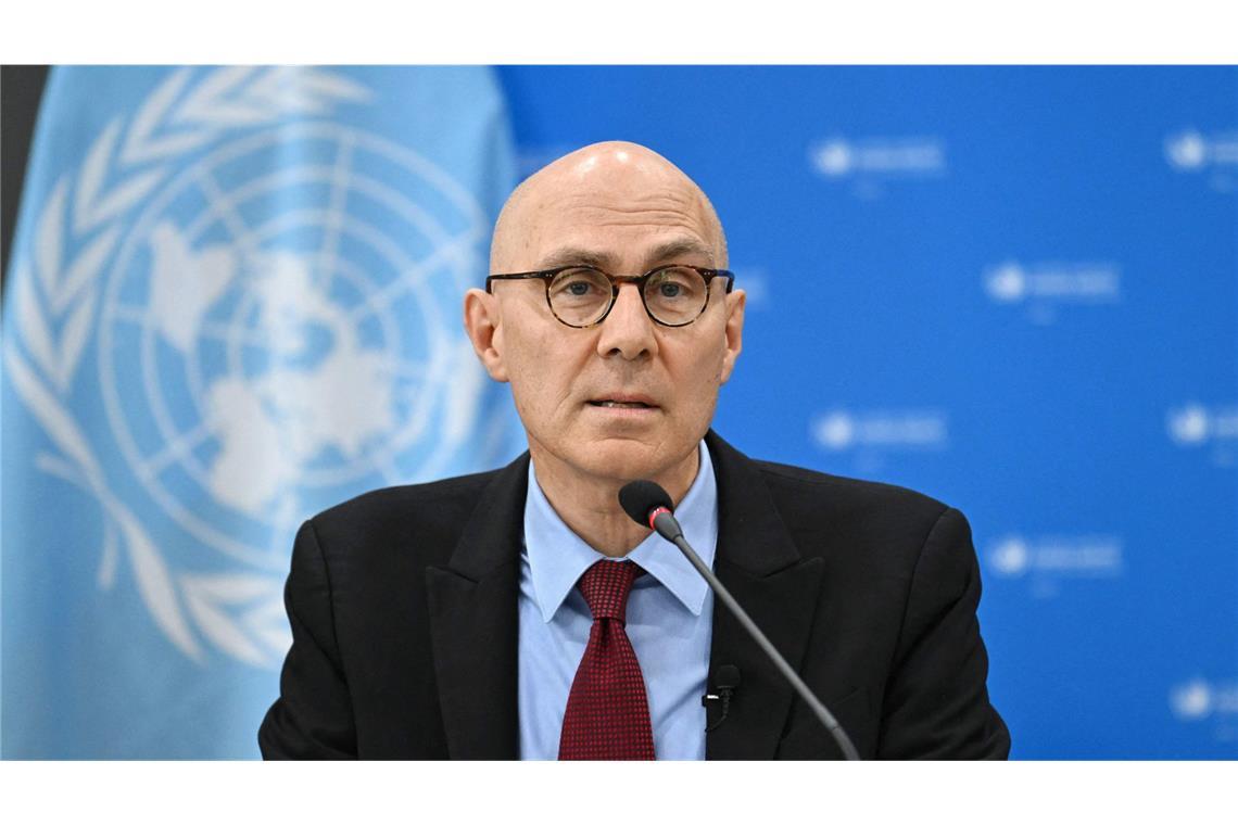 Der UN-Menschenrechtsbeauftragte Volker Türk hat von Israel die Aufhebung eines Gesetzes verlangt, mit dem ein Militärgericht Palästinenser hinrichten soll (Symbolfoto).