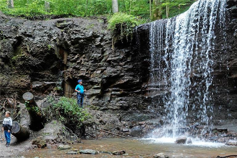 Der Unfall passierte oberhalb des Hörschbachwasserfalls. Archivfoto: Jörg Fiedler
