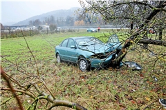 Der Unfall trug sich wohl aufgrund einer medizinischen Ursache zu. Foto: 7aktuell.de/Kevin Lermer