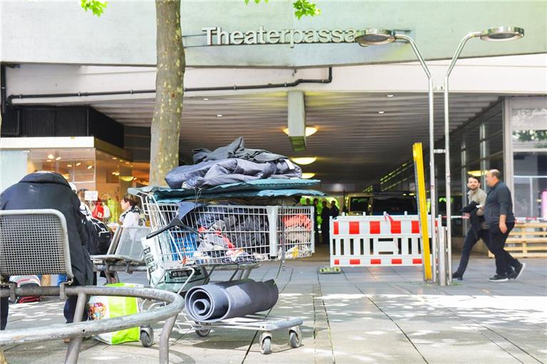 Der untere Teil der Königstraße und die Theaterpassage sind derzeit kein Aushängeschild für Stuttgart.