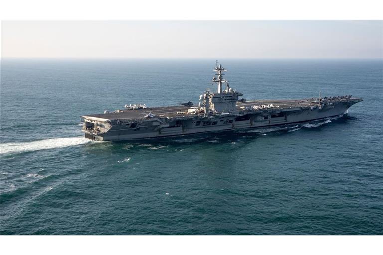 Der US-Flugzeugträger «USS George Washington» befindet sich aktuell im Nahen Osten. (Archivbild)
