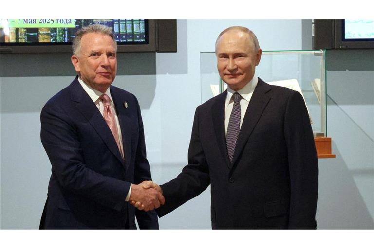 Der US-Gesandte Witkoff riet dem Kreml, wie man am besten mit seinem Boss Donald Trump redet. (Archivbild)