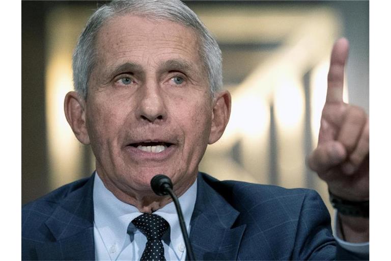 Der US-Immunologe Anthony Fauci. Foto: Stefani Reynolds/Pool The New York Times/AP/dpa